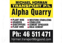 Logo for Michael Horman Transport